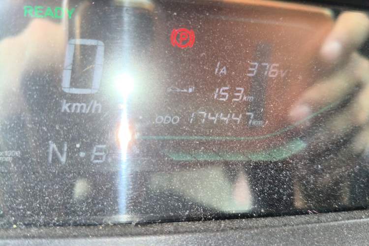Used Karry Dolphin EV 2019 Smart Edition Odometer Close Up