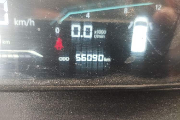 Used Karry Dolphin EV 2022 Smart Edition Odometer Close Up