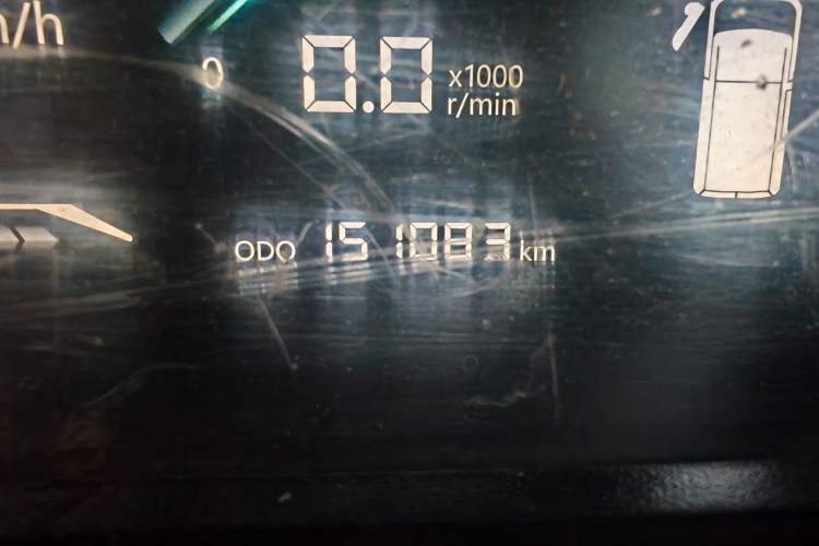 Used Karry Dolphin EV 2022 Smart Edition Odometer Close Up