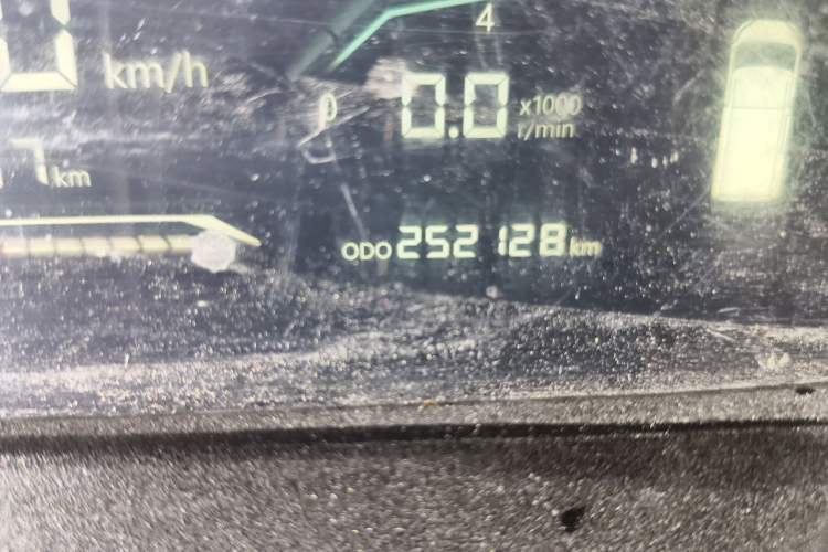 Used Karry Dolphin EV 2022 Smart Edition Odometer Close Up