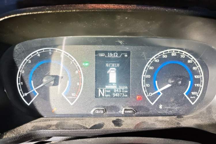 Used Karry Jiangtun 2022 Jiangshun No.1 Ultra-Performance Edition by Guoxuan Hi-Tech Instrument Cluster
