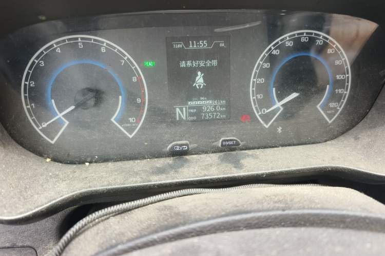 Used Karry Jiangtun 2022 Jiangshun No.1 Ultra-Performance Edition by Guoxuan Hi-Tech Odometer Close Up