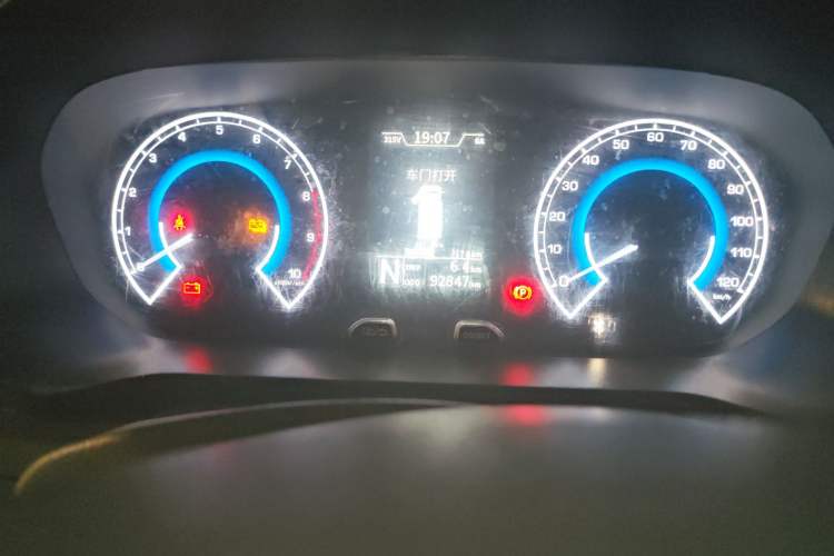 Used Karry Jiangtun 2022 Jiangshun I-Zhiyun Edition - Guoxuan High-Tech Odometer Close Up