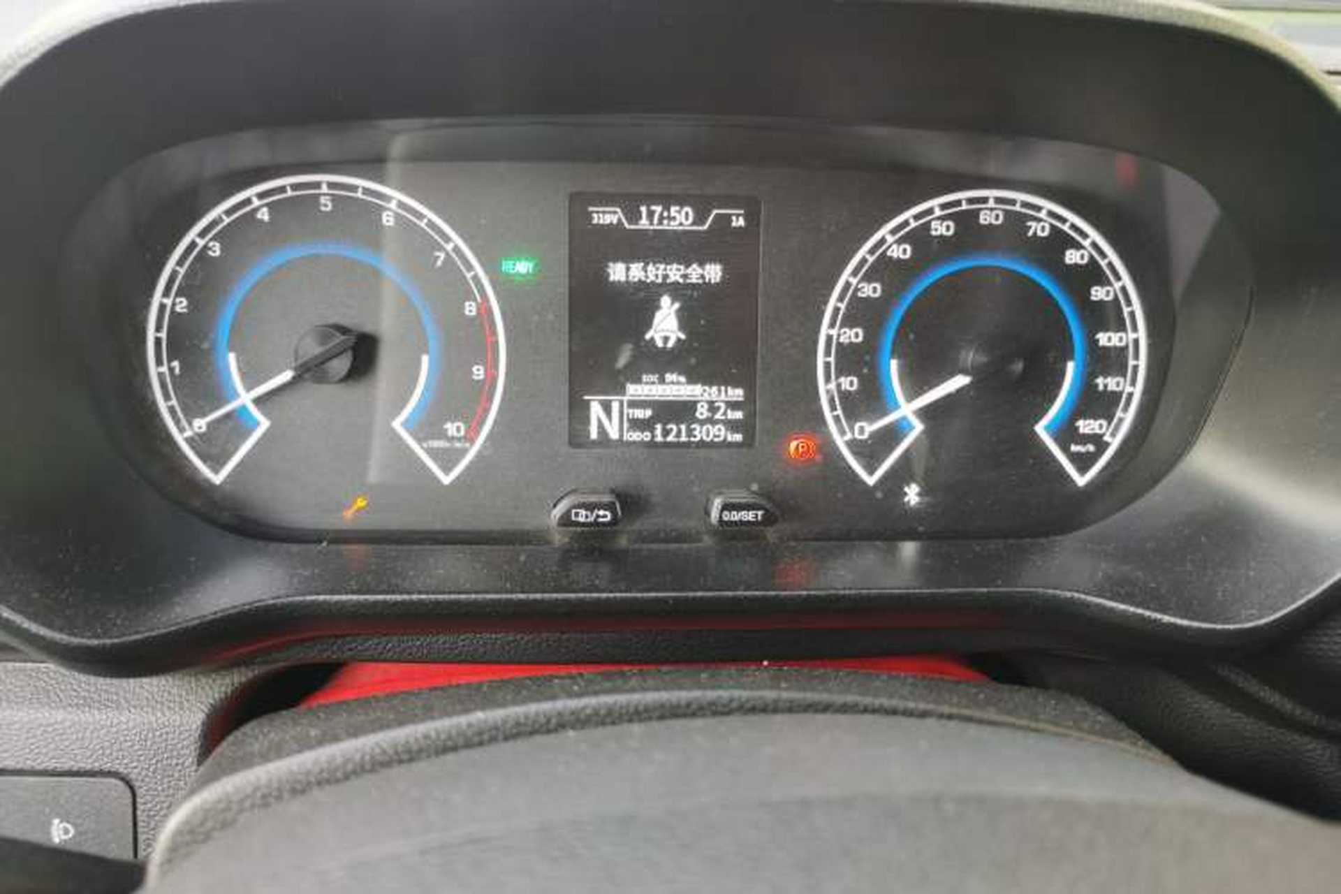 Used Karry Jiangtun 2022 Jiangshun No.1 Ultra-Performance Edition by Guoxuan Hi-Tech Odometer Close Up