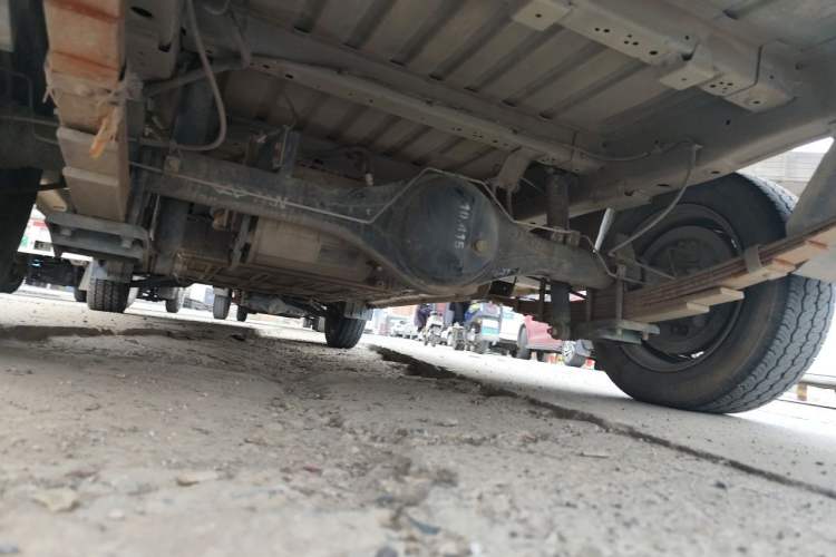 Used Karry Jiangtun 2023 Wide-body Edition AVIC Lithium Battery 38.64 kWh Chassis Rear