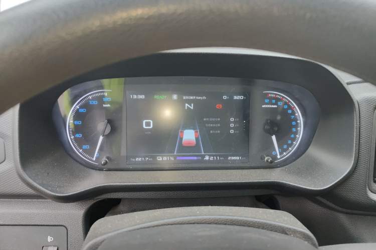 Used Karry Jiangtun 2023 Wide-body Edition AVIC Lithium Battery 38.64 kWh Instrument Cluster