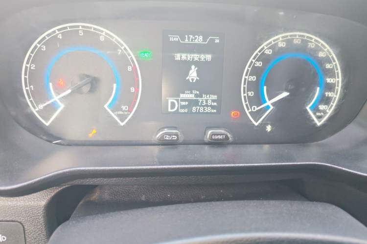 Used Karry Jiangtun 2023 Wide-body Edition Guoxuan Hi-Tech 40.55 kWh Odometer Close Up