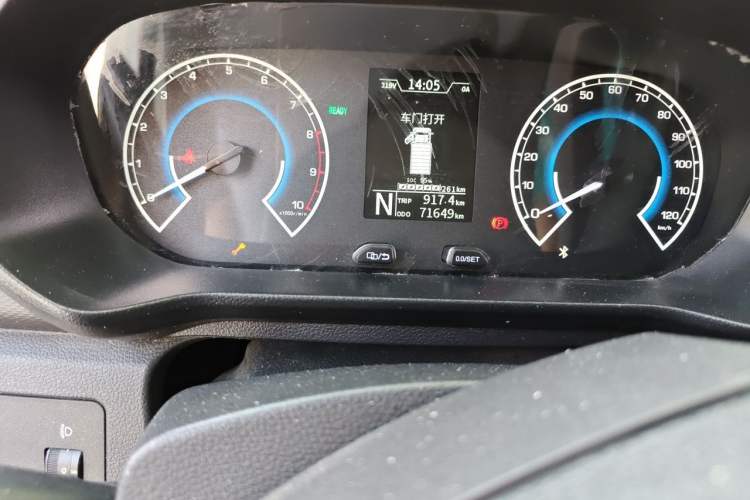 Used Karry Jiangtun 2023 Wide-body Edition Guoxuan Hi-Tech 40.55 kWh Odometer Close Up