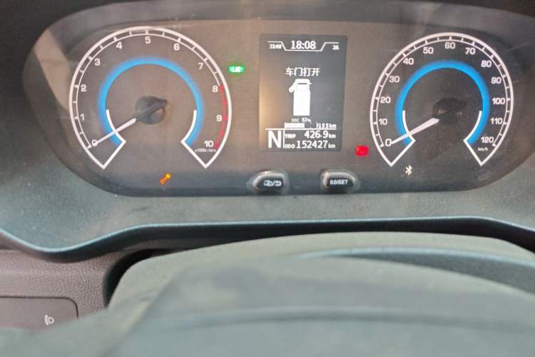 Used Karry Jiangtun 2023 Wide-body Edition Guoxuan Hi-Tech 40.55 kWh Odometer Close Up