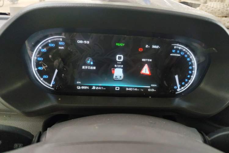 Used Karry Jiangtun E5 2024 268 km Range Open-Window 6-Seater Version Instrument Cluster