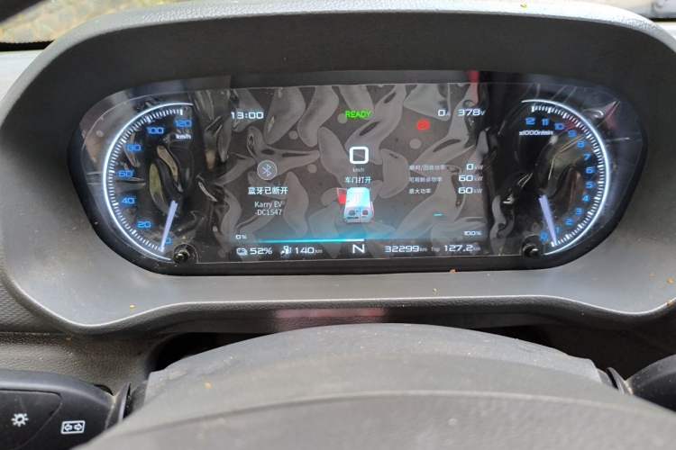 Used Karry Jiangtun E5 2024 268 km Range Open-Window 6-Seater Version Instrument Cluster