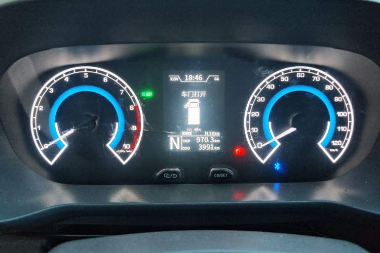 Used Karry Jiangtun E6 2026 Model Guoxuan 40.55kWh Wide-Heart Edition Instrument Cluster