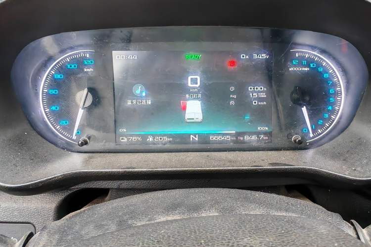 Used Karry Jiangtun E7 2024 Mingchuang 6-Seater Version Instrument Cluster
