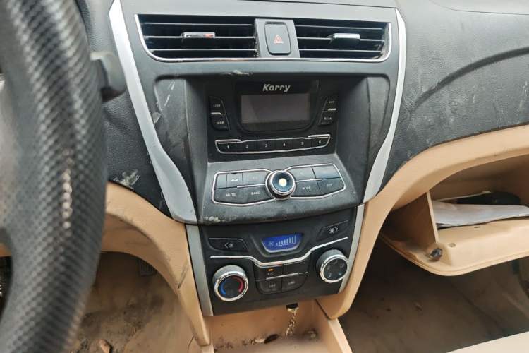 Used Karry K50 2015 1.5L Manual Base Version Audio And AC Panel