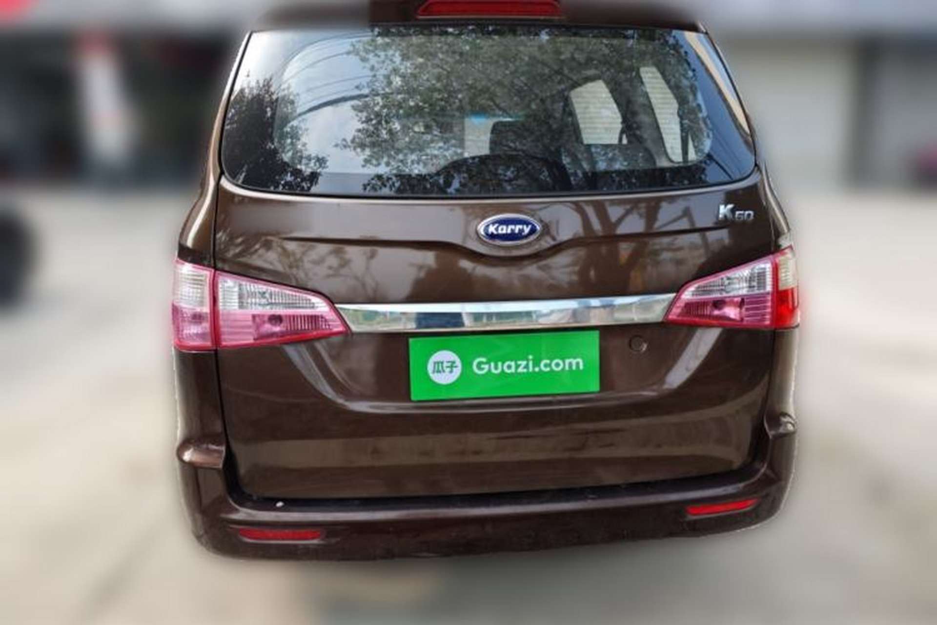 Used Karry K50 2017 1.5L Manual Base Version Rear