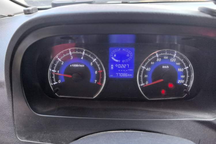 Used Karry K50 2017 1.5L Manual Standard Edition Odometer Close Up