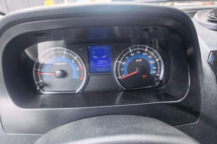 Used Karry K50 2017 1.5L Manual Base Version Odometer Close Up