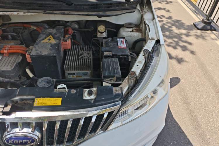 Used Karry K50EV 2018 Luxury EV Model Engine Bay Left