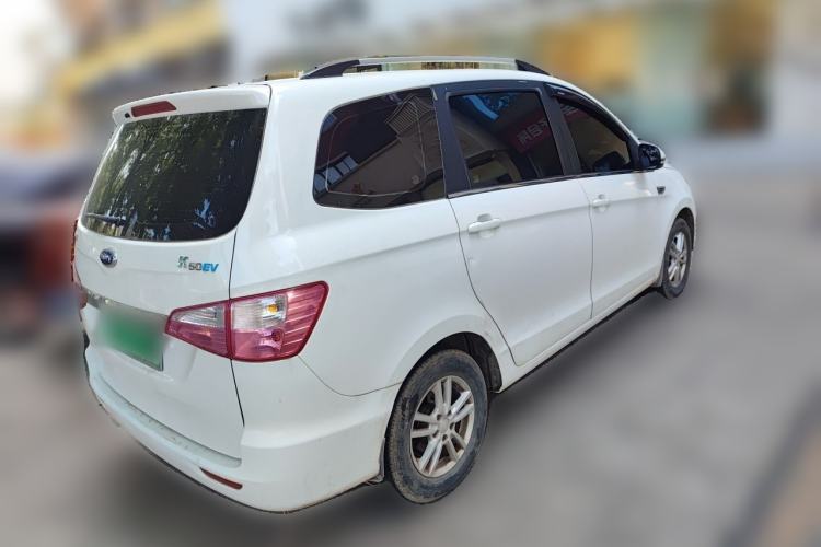 Used Karry K50EV 2018 Luxury EV Model Rear Right 45 Deg