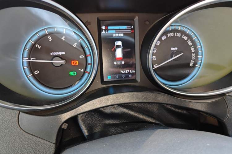 Used Karry K60 2017 1.5L Manual Flagship Model Odometer Close Up