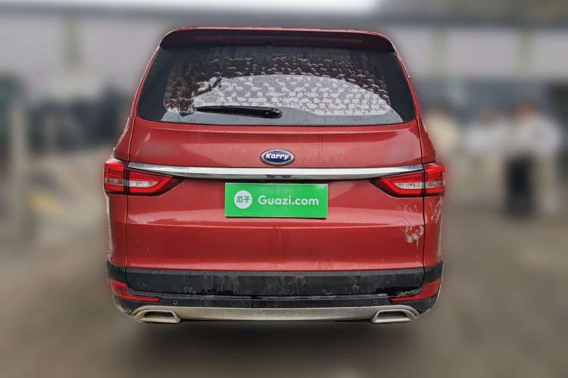 Used Karry K60 2017 1.5L Manual Flagship Model Rear