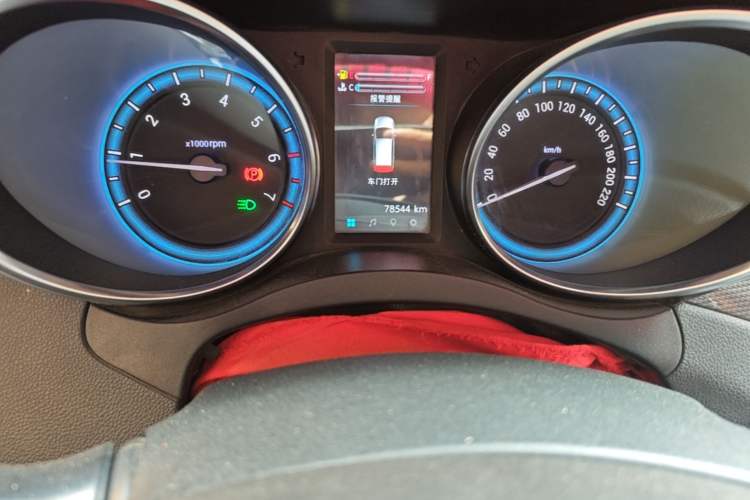 Used Karry K60 2017 1.5L Manual Luxury Model Odometer Close Up