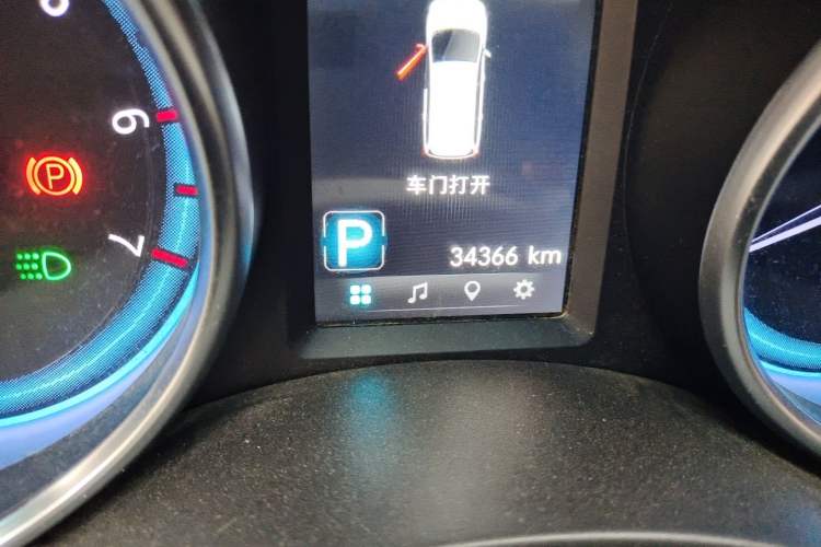 Used Karry K60  Odometer Close Up