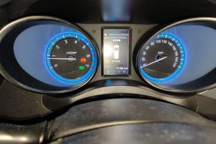 Used Karry K60 2018 1.5L Manual Flagship Edition Odometer Close Up