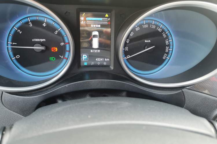 Used Karry K60 2018 1.5L Automatic Luxury Model Odometer Close Up