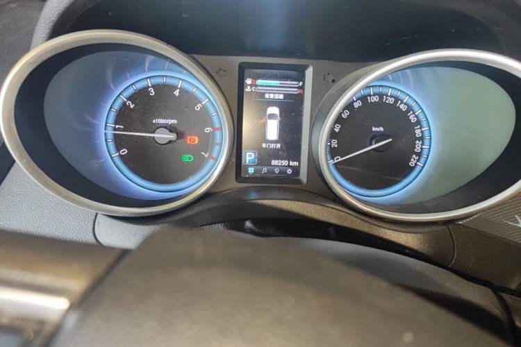Used Karry K60  Odometer Close Up