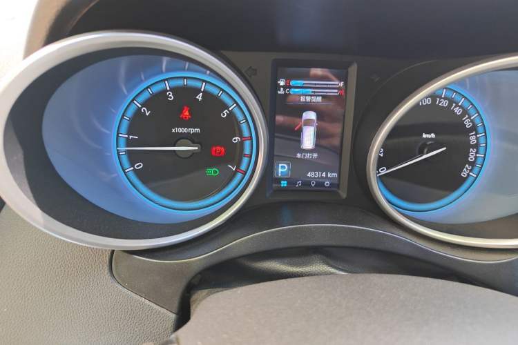 Used Karry K60  Odometer Close Up