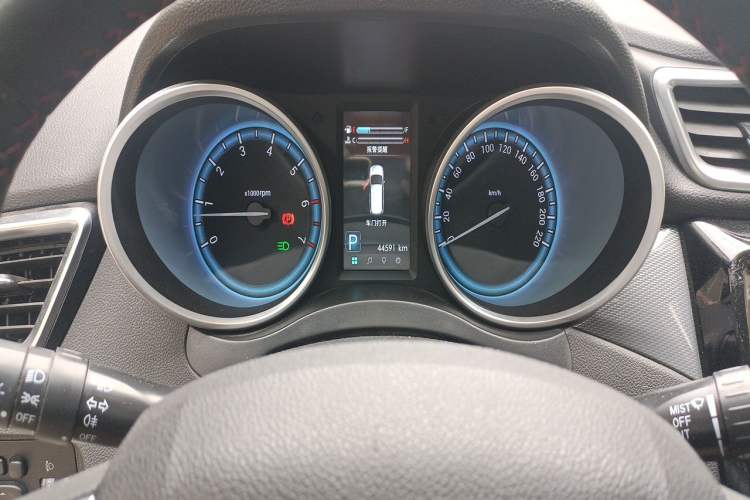 Used Karry K60  Odometer Close Up