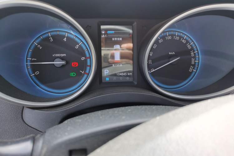 Used Karry K60  Odometer Close Up