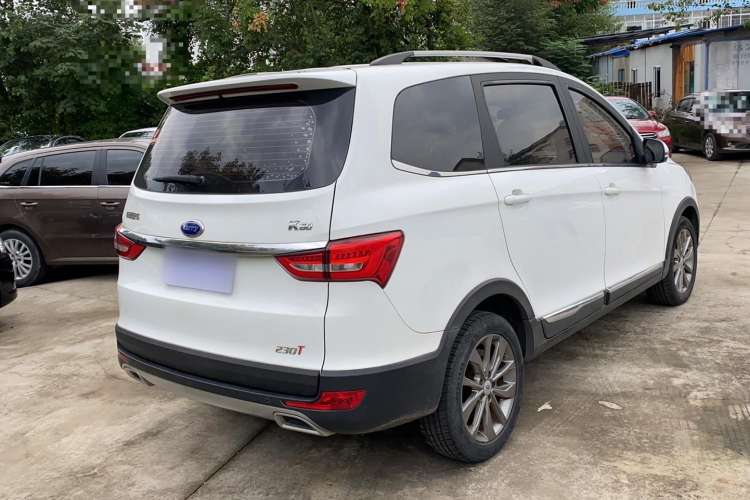 Used Karry K60 2018 1.5T Manual Luxury Model Rear Right 45 Deg