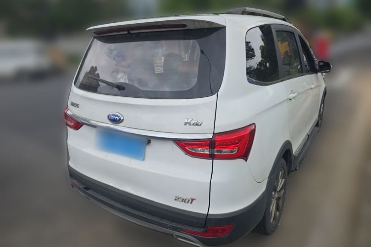 Used Karry K60 2018 1.5T Manual Flagship Model Rear Right 45 Deg