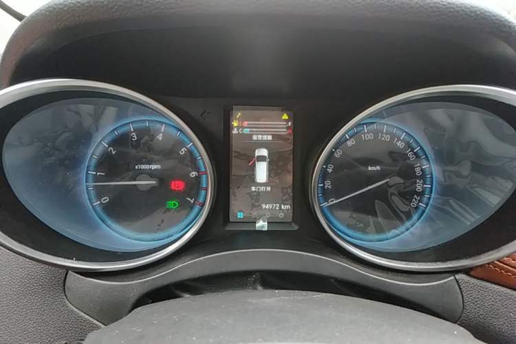 Used Karry K60 2018 1.5T Manual Luxury Model Instrument Cluster