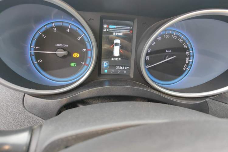 Used Karry K60  Odometer Close Up