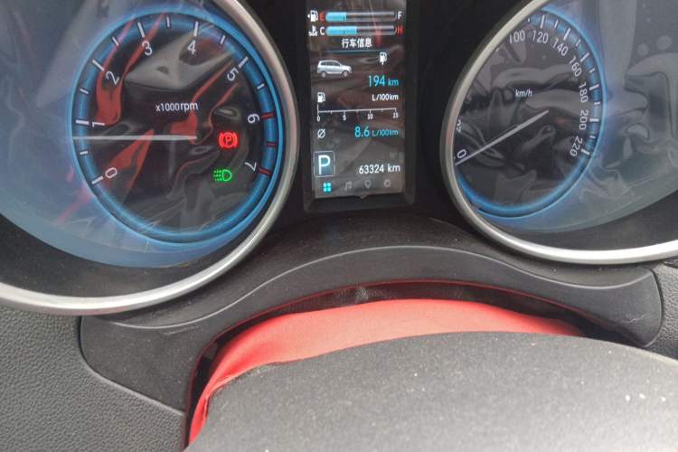 Used Karry K60  Odometer Close Up