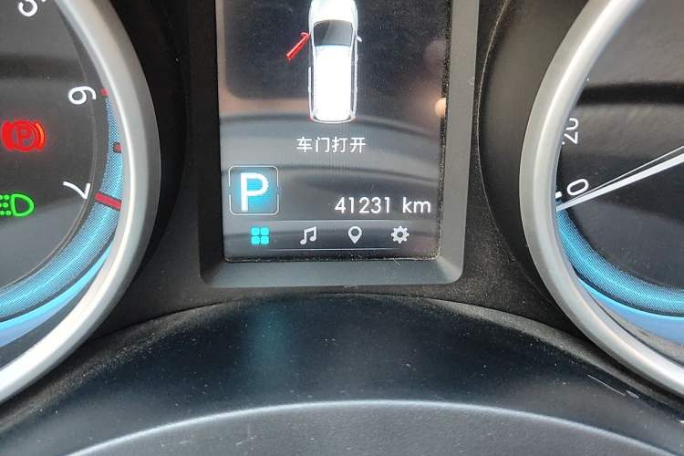 Used Karry K60  Odometer Close Up