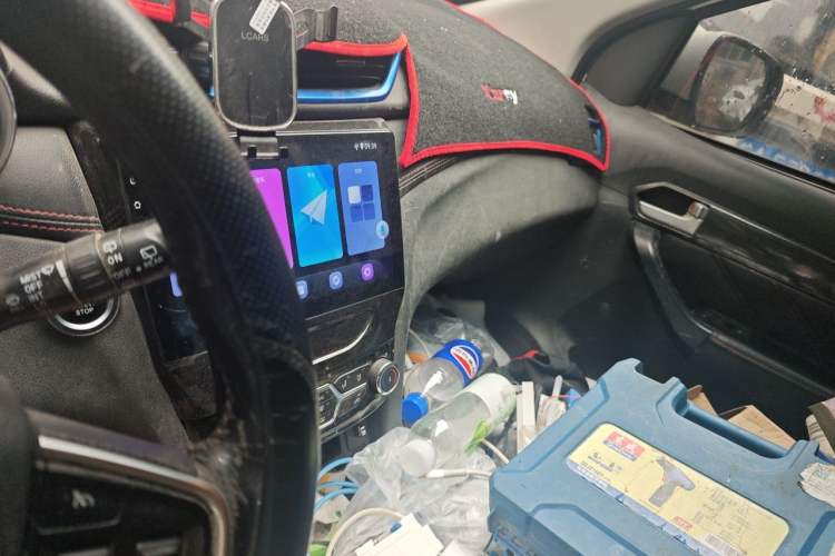 Used Karry K60EV 2018 V-Series Model Audio And AC Panel