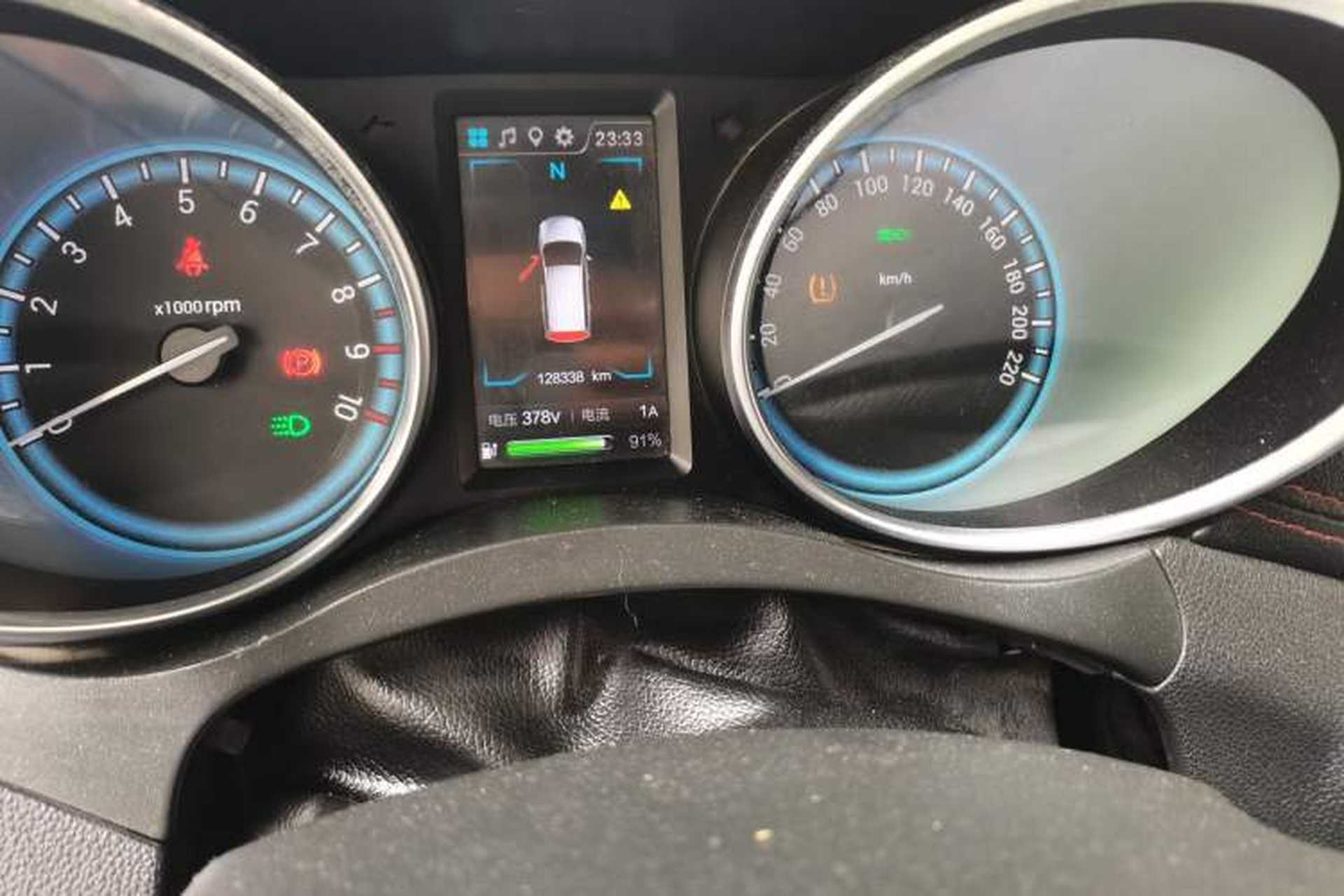 Used Karry K60EV 2018 Luxury Edition Odometer Close Up