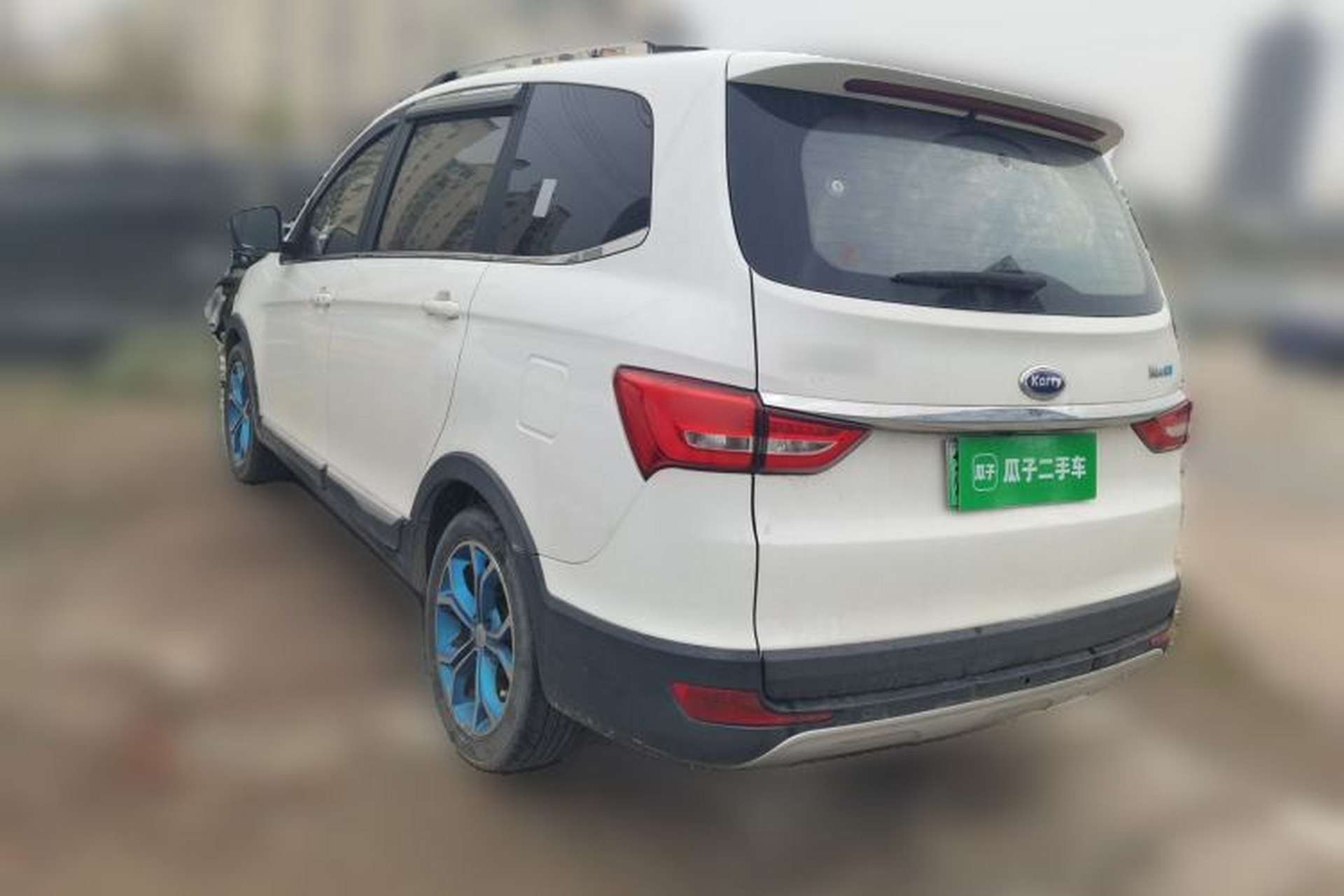 Used Karry K60EV 2018 Luxury Edition Rear Left 45 Deg