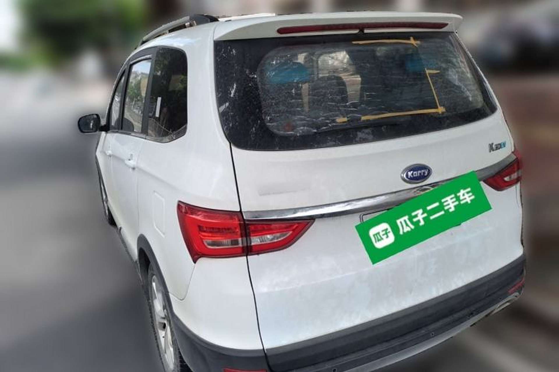 Used Karry K60EV 2018 Luxury Edition Rear Left 45 Deg