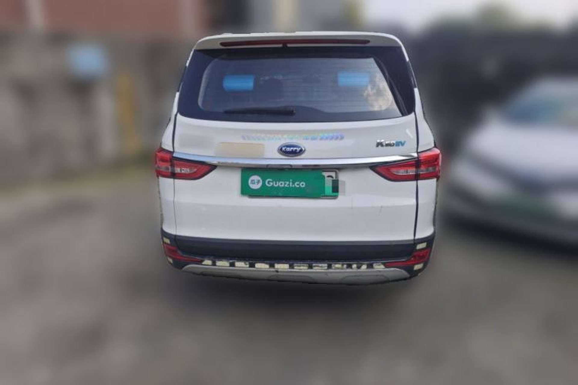 Used Karry K60EV 2018 Luxury Edition Rear