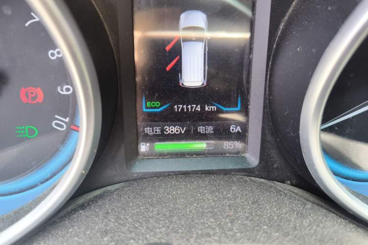 Used Karry K60EV 2019 301 Luxury Version Odometer Close Up