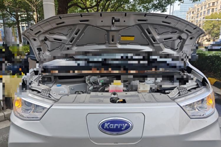 Used Karry Xiaoxiang EV 2023 Youth Edition Cargo Truck 41.86 kWh Engine Bay