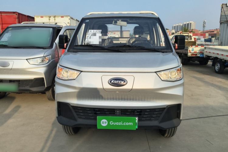 Used Karry Xiaoxiang X7 2024 AVIC Battery (3815 Cargo Box) Side-Panel Truck – Deluxe Model Front