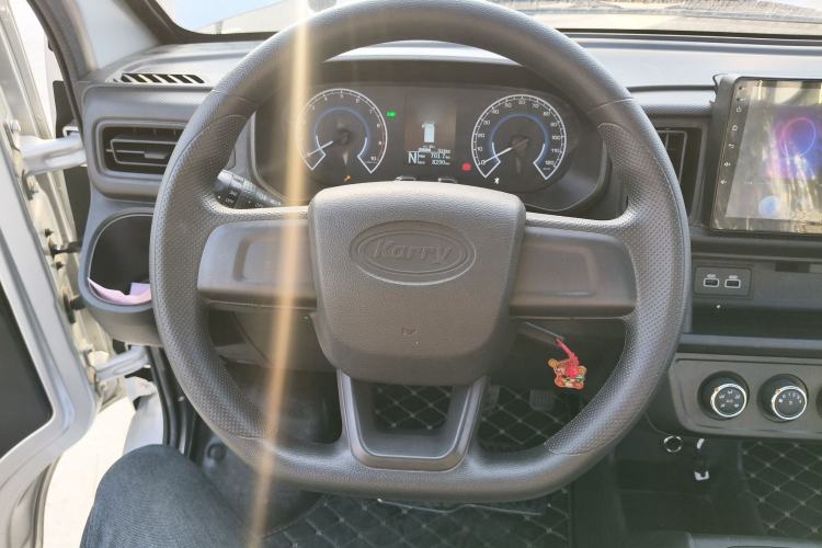 Used Karry Xiaoxiang X7 2024 AVIC Battery (3815 Cargo Box) Side-Panel Truck – Deluxe Model Steering Wheel