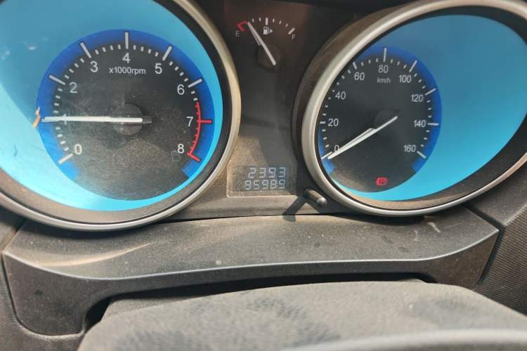 Used Karry Youjin T5 2021 1.5L Standard Version T50 DAM15KR Odometer Close Up