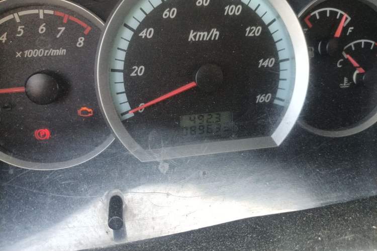 Used Karry Yousheng 2 2010 1.0L Comfort Version Odometer Close Up